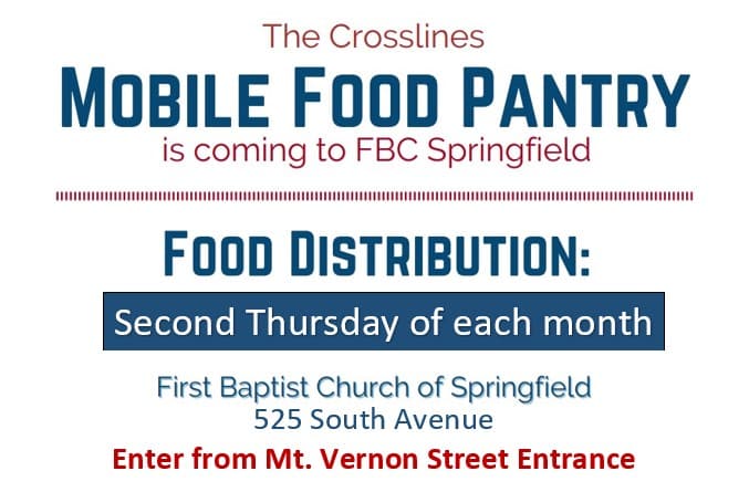 Mobile Food Pantry Flyer