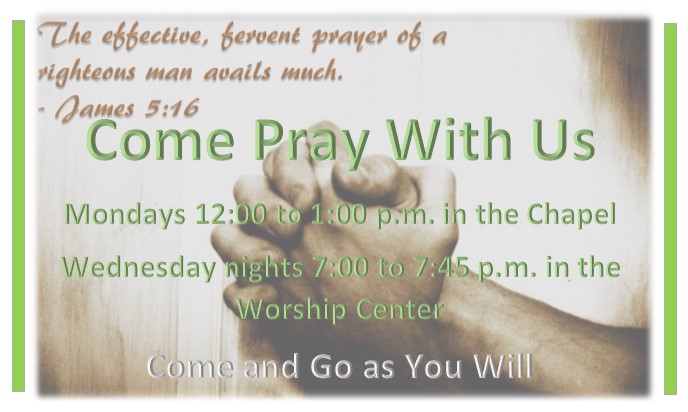 Prayer Time Flyer