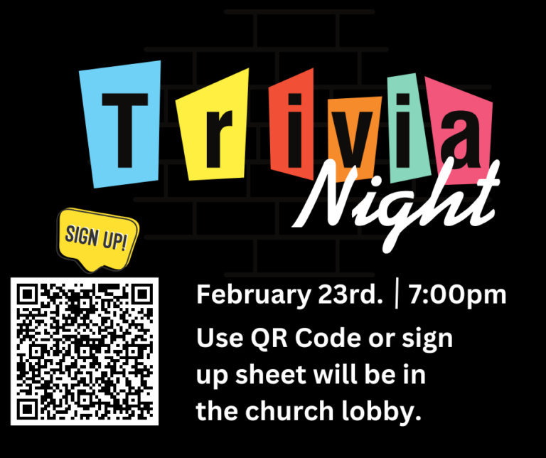 Trivia Night - Feb 23rd at 7 p.m.