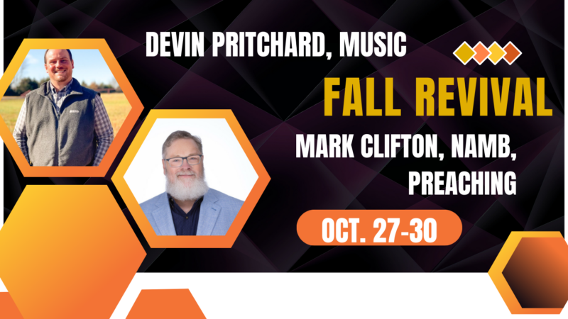 2024 Fall Revival Flyer